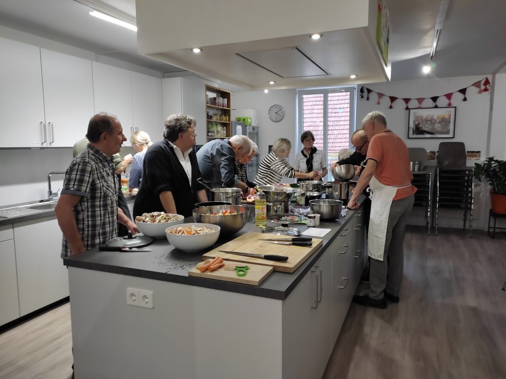 Kochen in der Welthauskücke