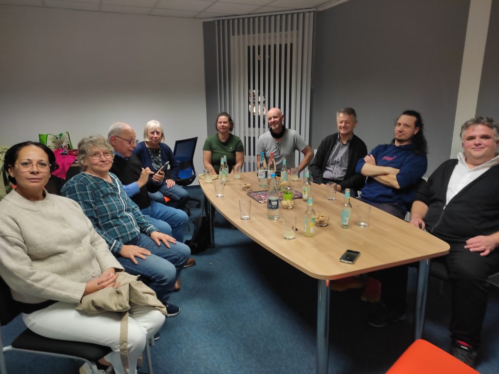 Gesprächsrunde im Welthaus