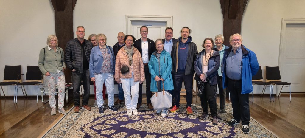 Empfang im Rathaus